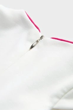 Paul Smith JUNIOR Paul Smith Baby Girls Pink And White Floral Dress -Angel & Rocket Shop U96991s4