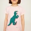 Paul Smith Junior Girls 'Dino' T-Shirt 2 Paul Smith Junior Girls 'Dino' T-Shirt -Angel & Rocket Shop U96992s